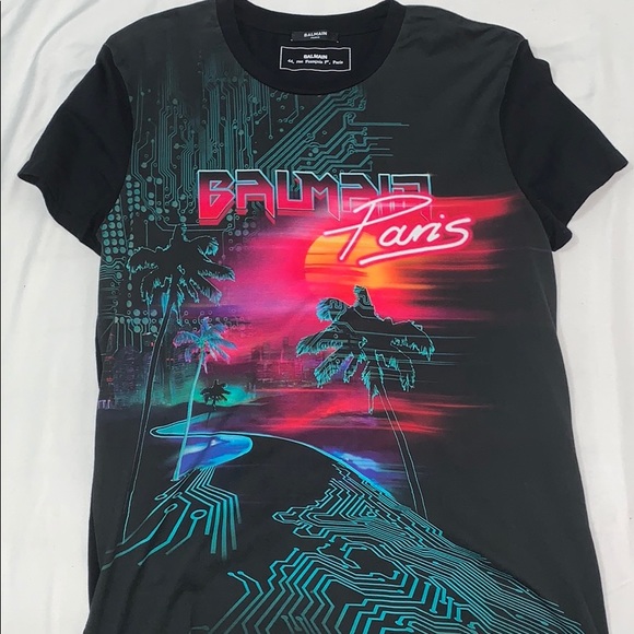 Balmain designer t-shit - Picture 2 of 4